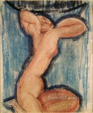  Amedeo Works - caryatid 1911 Amedeo Modigliani